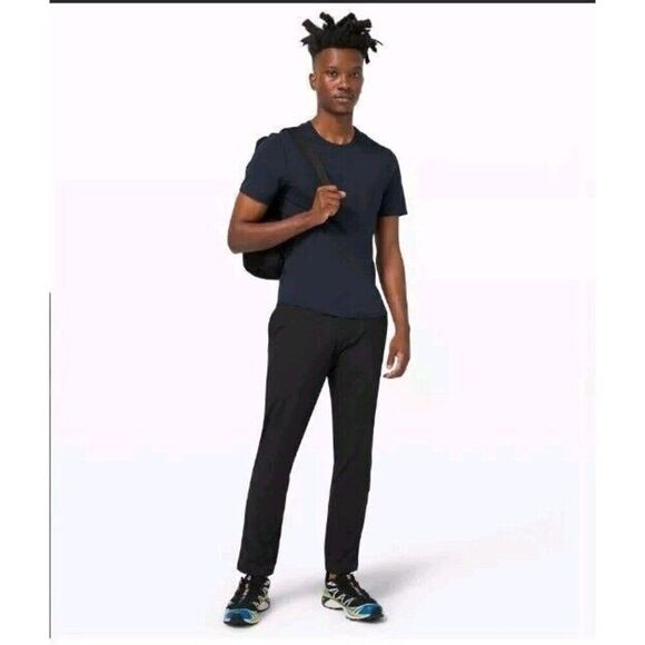 Lululemon Commission Pant Classic Warpstreme Black Size 36 x 32 - Picture 1 of 10